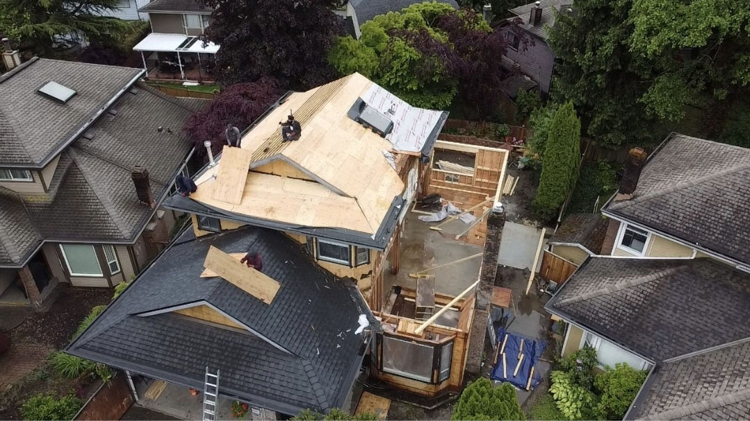 Home Addition and basement renovation project 1