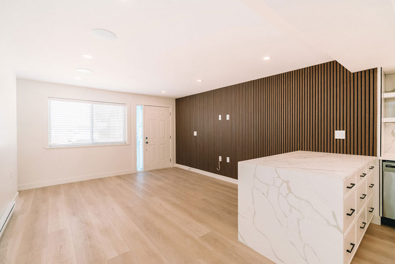 basement suite upgrade project management
